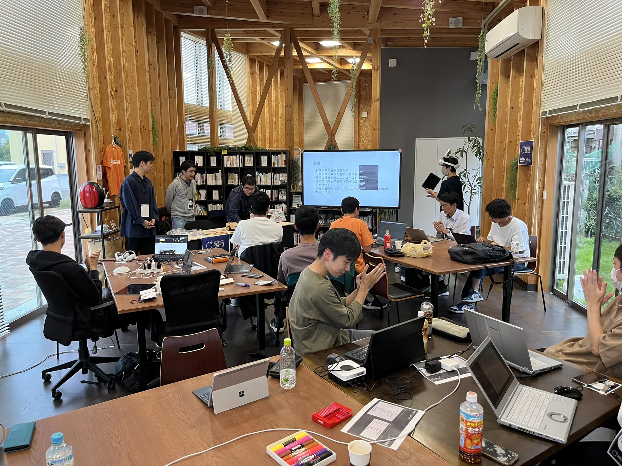 うべスタートアップ会場の様子